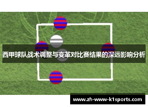 西甲球队战术调整与变革对比赛结果的深远影响分析